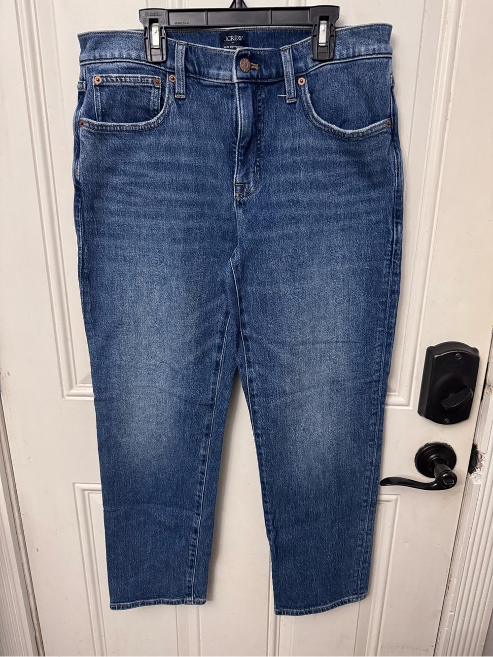 J. Crew Women’s Slim Boyfriend Denim Jeans - Medium Blue Wash size 29